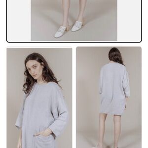 Mara Hoffman Striped Mini Dress 100% Cotton